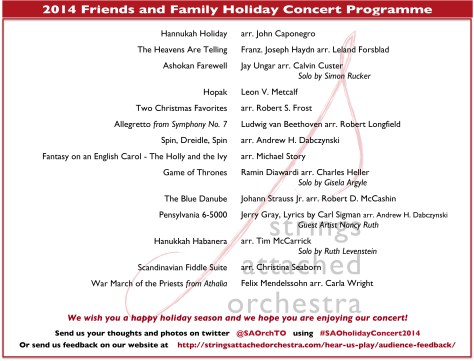 2014-12-07 - Programme