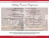 Programme, 2015 Holiday Concert, December 13, 2015
