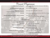 Programme, 2017 Year End Concert