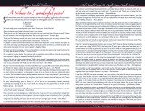 Tribute page from the 2019 Season Finale programme