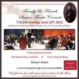 Poster and programme, 2022 Season Finale Concert