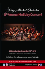 Programme cover, 2019 Holiday Concert