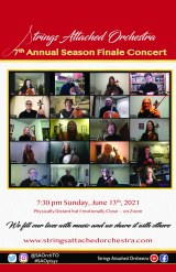 Programme cover, 2021 Season Finale on Zoom