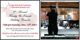 Programme cover, 2021 Holiday Concert