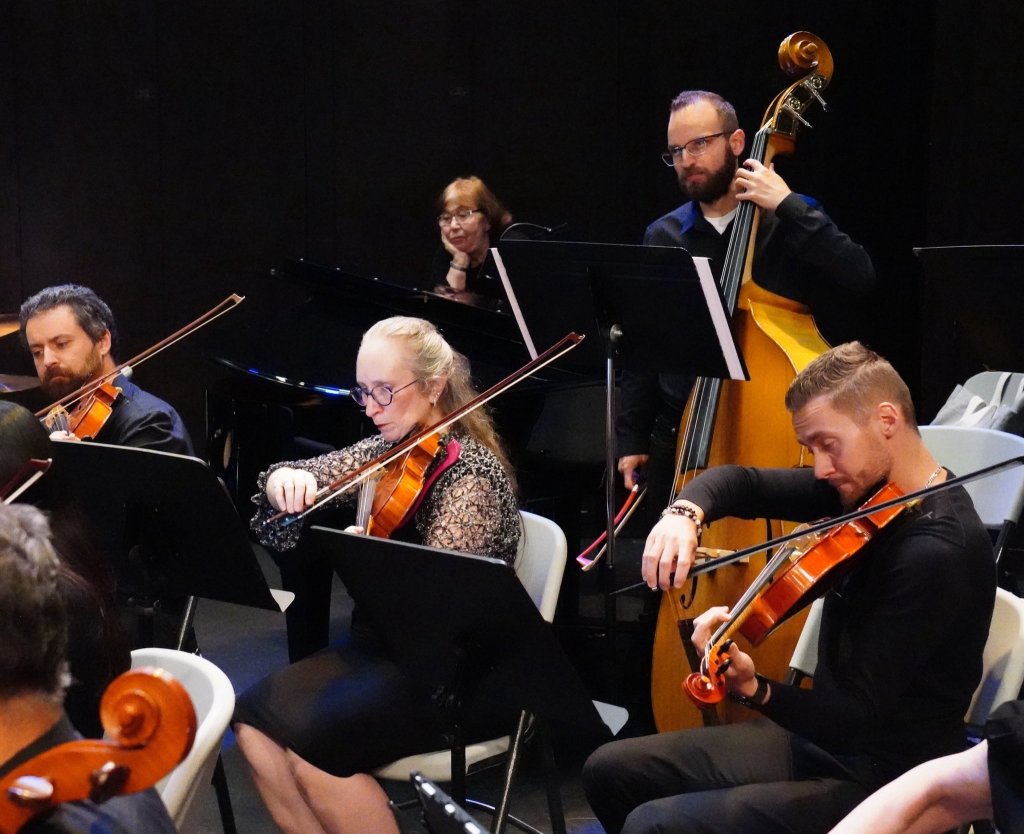 Double basses and cellos at the 2023 Season Finale
