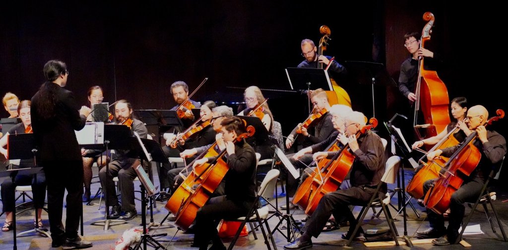 The low strings in performance at the 2023 Season Finale