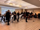 Photo: the orchestra at Cummer Lodge, May 2025