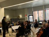 Photo: the orchestra at Castleview Wychwood Towers, March 2026